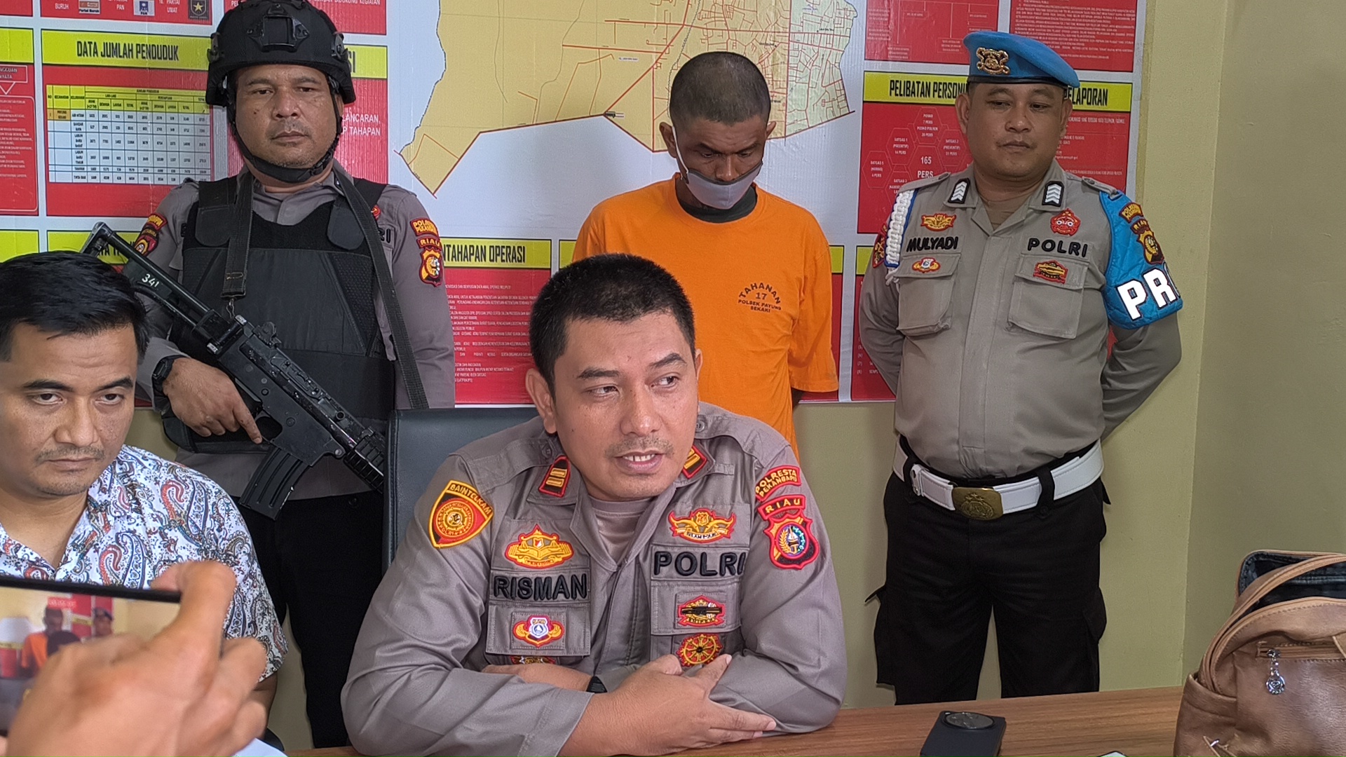 Polisi Ringkus Jambret di Pekanbaru, Pelaku Pura-pura Gila