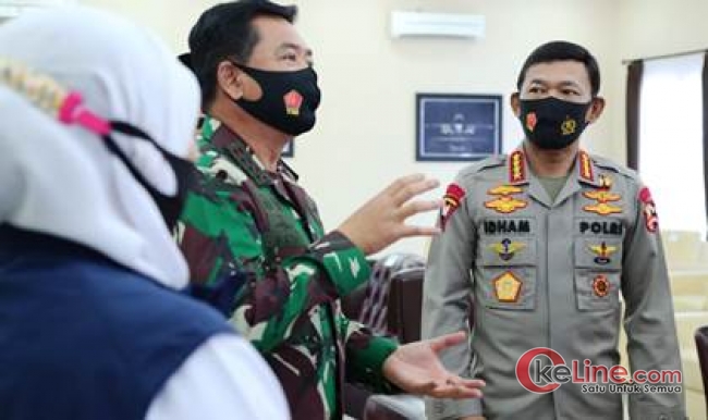 Di Madiun, Panglima TNI dan Kapolri Pimpin Rapat Bersama Gugus Tugas Covid-19