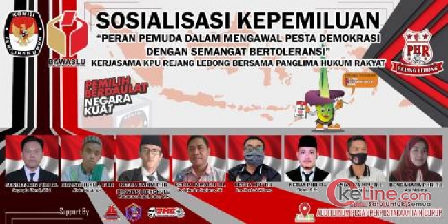 PHR dan KPU Rejang Lebong Sosialisasi Pilkada Pada Pemilih Pemula