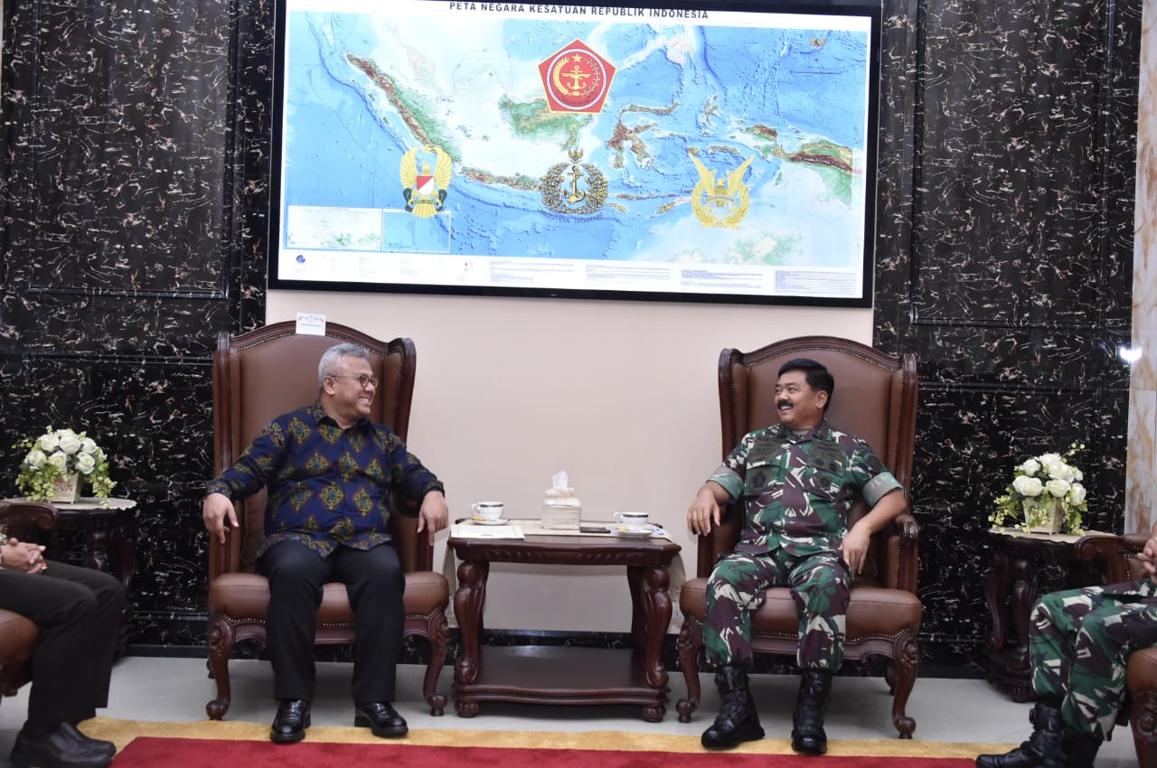 Panglima TNI Terima Audiensi Kua KPU Jelang Pilkada 2020