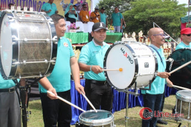 Bupati Asahan Beserta Kapolres Hadir Pembukaan Marching Band Competition Tahun 2019