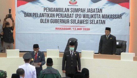  Pj Walkot Makassar Dilantik Hari Ini