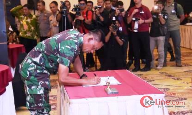 Panglima TNI Deklarasi Penandatanganan Papua Damai