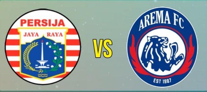 Big Match Liga 1. Persija Dan Arema Berbagi Angka 