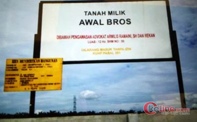 Luluh Lantak Lahan Warga Muara Pajar, PT. ACS Tutup Kuping