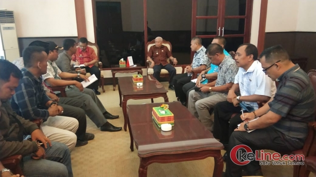 Forum Komunikasi PLD Audensi Dengan Bupati Asahan