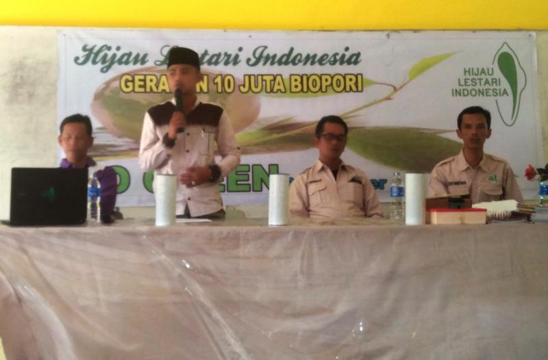 LSM di Bengkalis Sosialisasikan Pentingnya Lubang Biopori