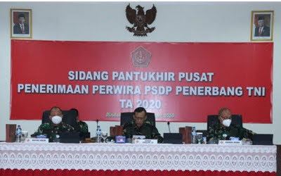 Aspers Panglima TNI Pimpin Sidang Pantukhir Perwira PSDP Penerbang TNI