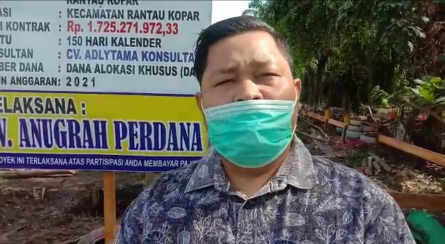 Askonas Rohil Pertanyakan Pekerjaan Proyek 1,7 Milliar Tanpa Ada Pengawasan Dinas Kesehatan 