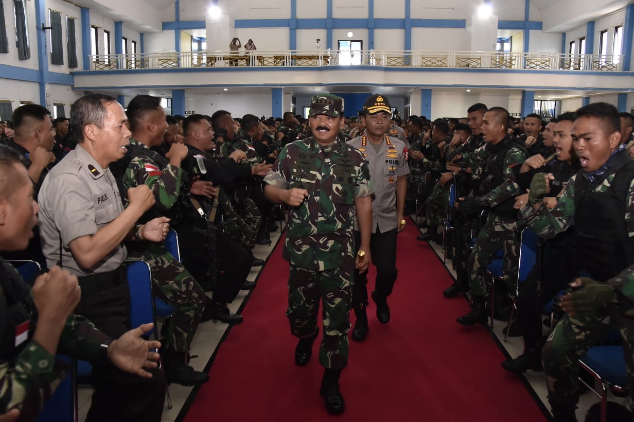 Panglima TNI Tegaskan Sinergitas TNI-Polri Sampai Akhir Hayat