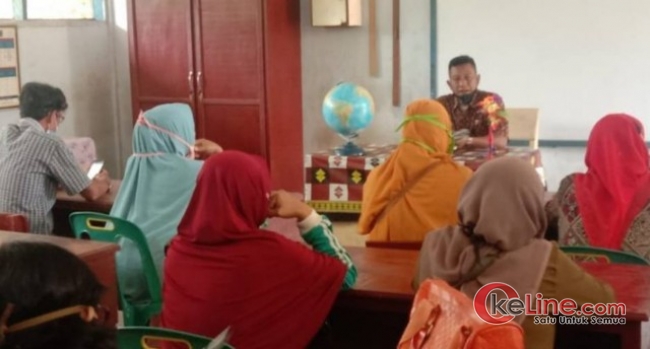 Dinas Pendidikan Kecamatan Pulau Rakyat Gelar Simulasi Tatap Muka