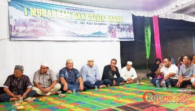 Zikir Akbar, Plt. Bupati Asahan H. Surya Salurkan Bantuan 100 Sak Semen