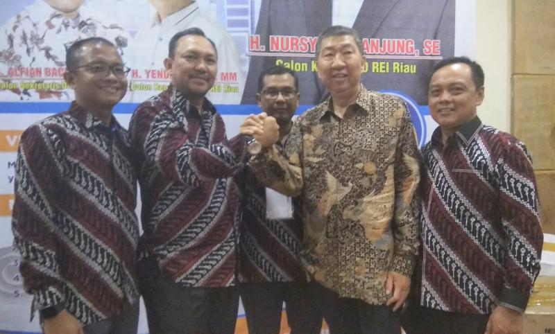 Nursyafri Pemimpin REI Riau  Periode 2017-2020