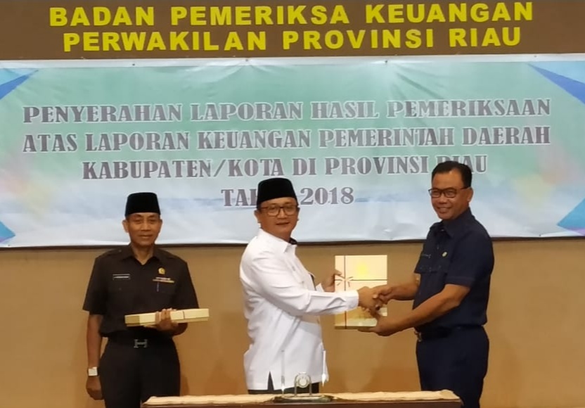 BPK Riau Tetapkan Rohil Untuk Pertama Kalinya Peroleh Opini WTP