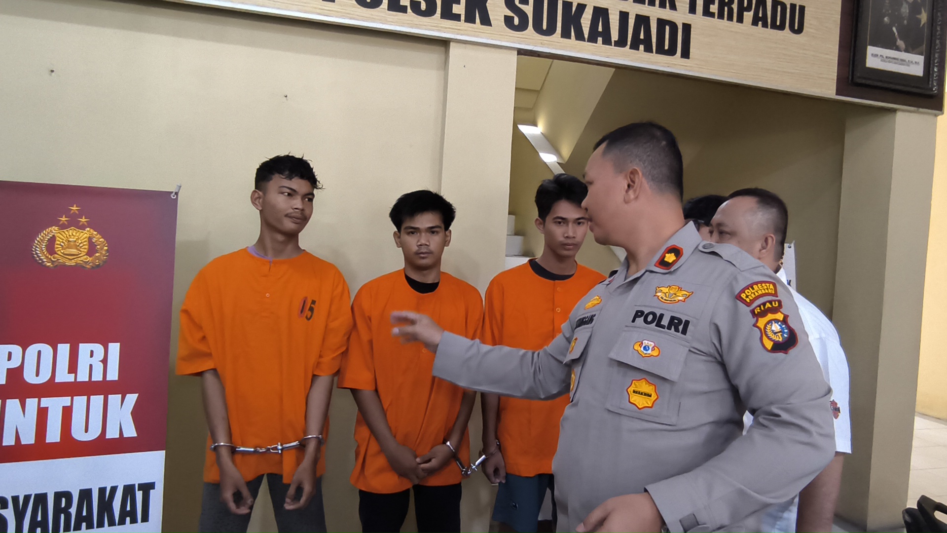 Modus Gandakan Kunci, Tiga Pemuda Pelaku Curanmor Diringkus Polsek Sukajadi