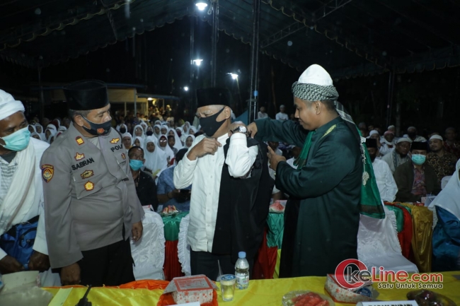 Bupati Asahan Hadiri Haul Ke-19 Almarhum Syekh H Mustafa BS Rokan