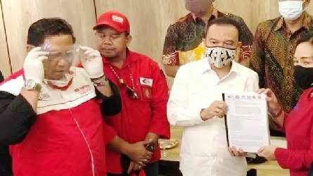 Presiden KSBSI Elly Rosita Silaban Diskusi Tertutup dengan Pimpinan DPR