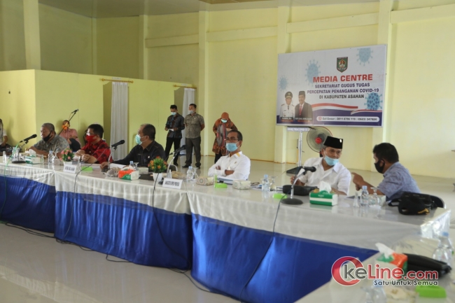 Pemkab Asahan Terima Kedatangan Pansus Covid-19 DPRD Sumut