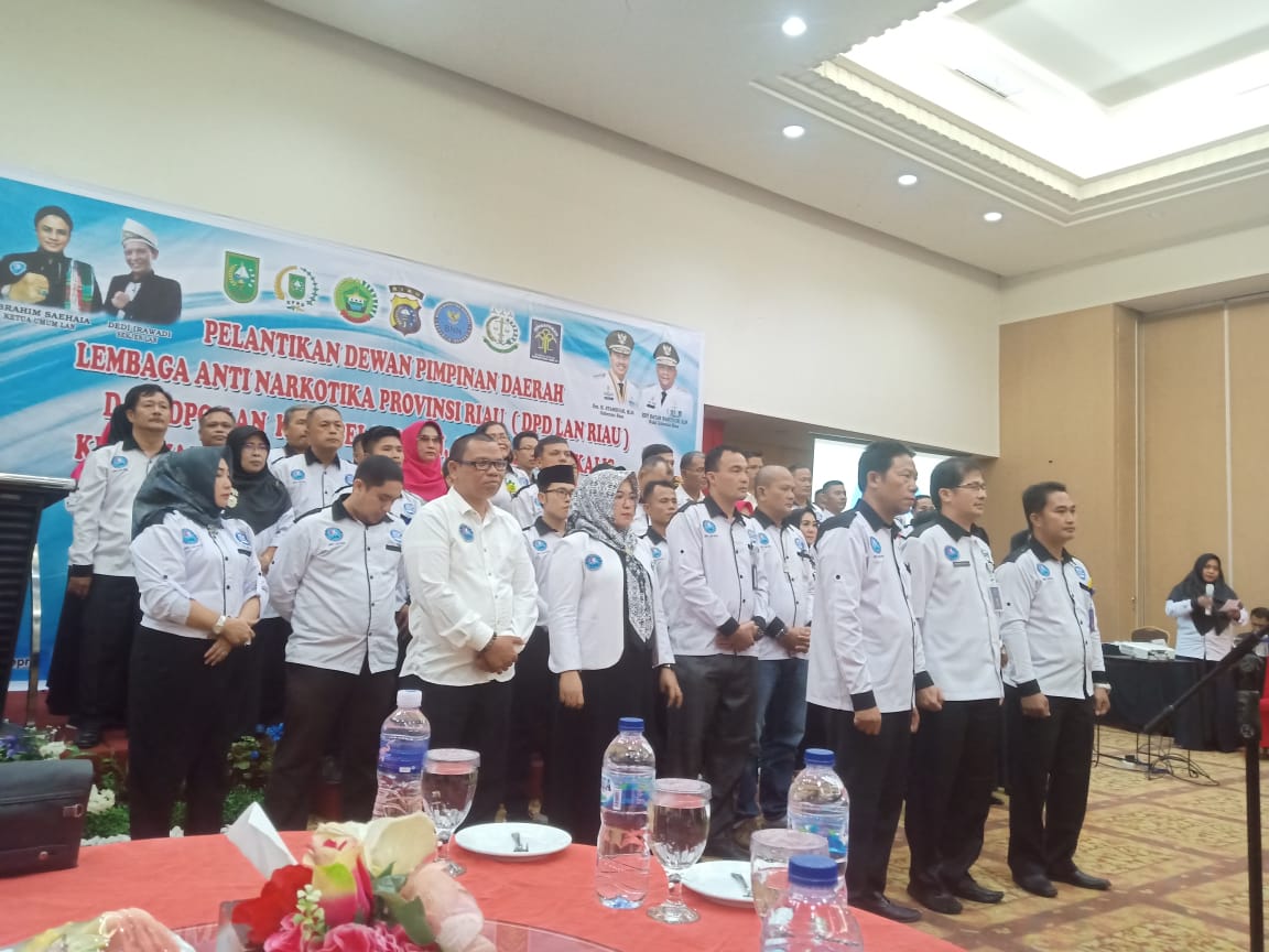 Ketum DPD LAN Lantik Pengurus DPD LAN Provinsi Riau Periode 2019 - 2024