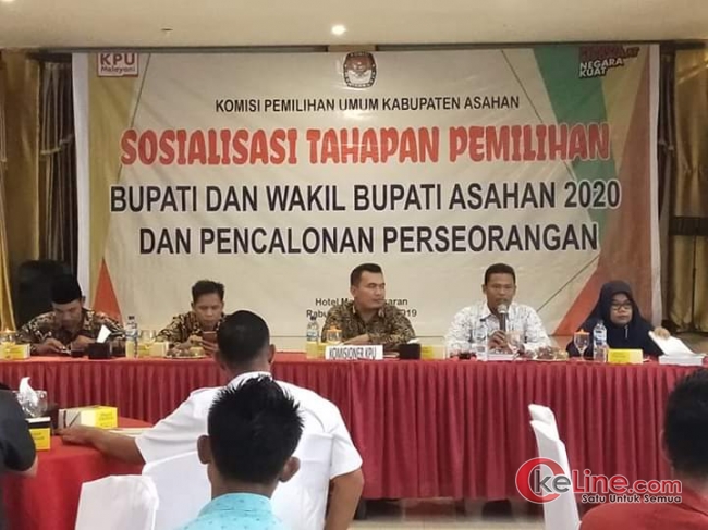 KPUD Asahan Gelar Sosialisasi tahapan Pilkada 2020