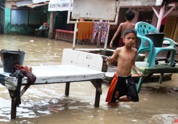 Banjir Kota Kayuagung, Ogan Komering Ilir, Akibat Pembangunan Jalan Tol