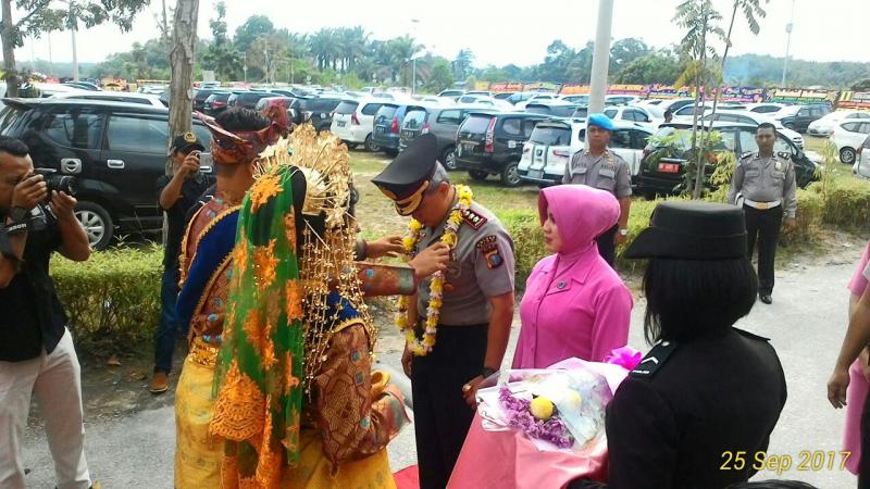 IWO Siak Serang Kapolres Pada saat Acara Pisah Sambut