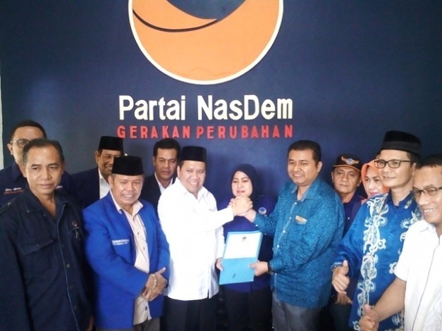 Irwan Nasir Daftar Cagubri ke Nasdem