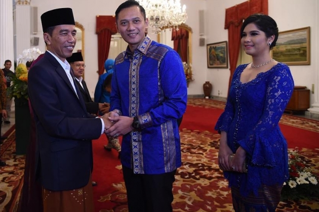 AHY Sambangi Jokowi di Istana Hari Ini