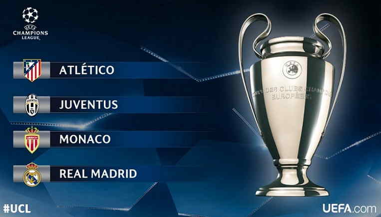 Semifinal: Monaco Tantang Juve dan Derby Madrid