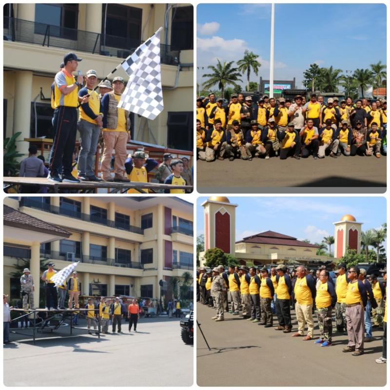 Wakapolda Banten, Lepas Tim Safari Berburu Piala Kapolda Banten