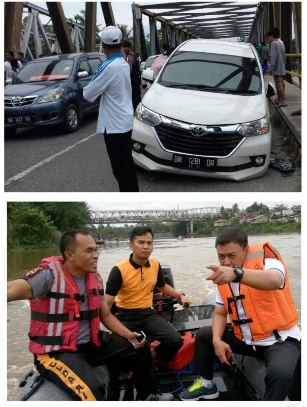 Dikejar Warga, Penipu Nekat Terjun ke Sungai Kampar