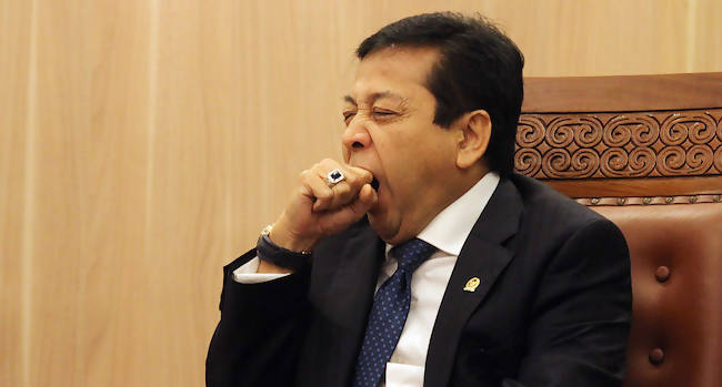 Setya Novanto Tak Layak Baca Teks Proklamasi