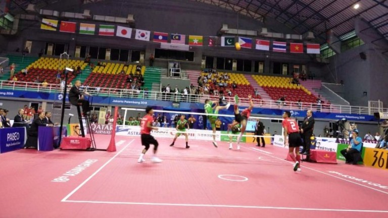 Sepak Takraw Putra Indonesia Menang Atas Iran