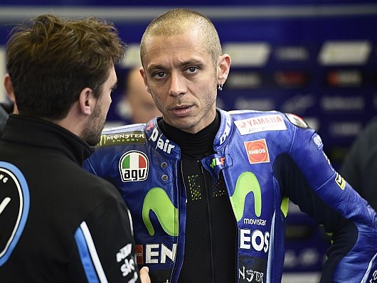 Rossi Harap Lintasan Kering Ketika Kualifikasi