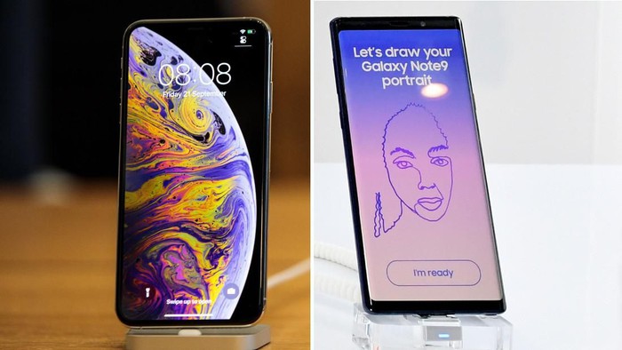 Adu Cepat iPhone XS Max dan Galaxy Note 9 Dirilis