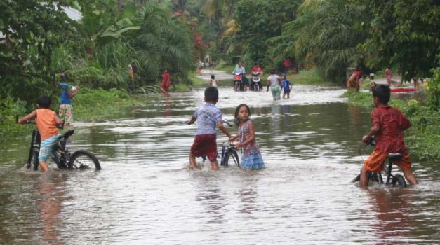 Banjir, Disdik Pelalawan Liburkan 12 Sekolah