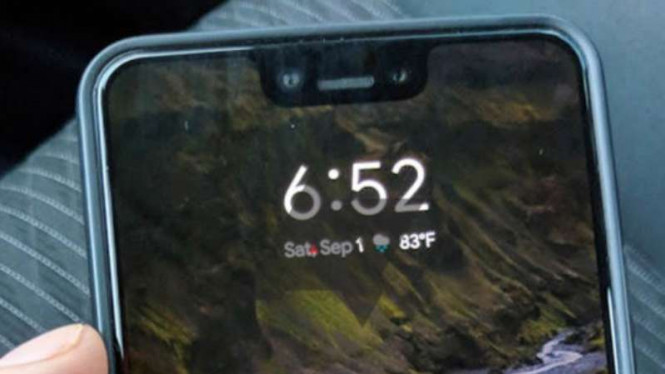 Google Pixel 3 XL Adopsi Notch