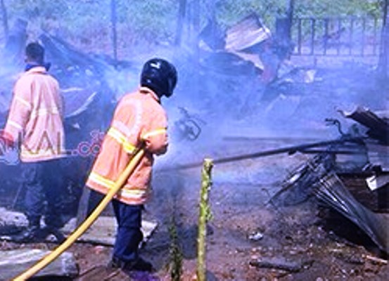 Rumah Semi Permanen di Sangatta Utara Hangsu