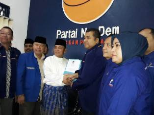 Harris dan Lukman Edy Daftar Cagubri ke Nasdem