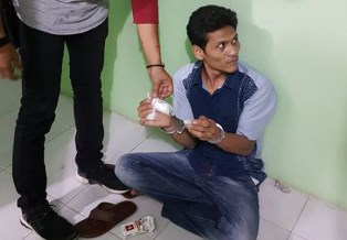 Bapak Tiga Anak Ini Edarkan Sabu di Kampung Dalam