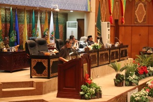 Akhir Masa Jabatan Gubernur Riau Periode 2014-2019 Digelar Rapat Paripurna di DPRD Riau Jawaban Peme