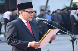 Khairul Umar, Ketua DPRD Bengkalis Bacakan Ikrar Tertulis DPR RI