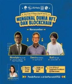 Kemenkominfo Hadirkan Program NFT dan Blockchain Untuk Kaum Muda