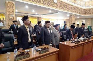 Paripurna DPRD Pada Tiga PAW Pelalawan Berlangsung