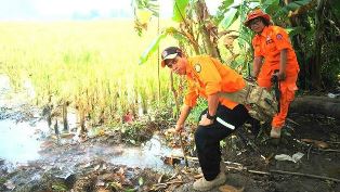 195 Titik Semburan Gas Alam Gegerkan Warga Indramayu