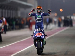 Vinales Juara GP Prancis, Rossi dan Marques Jatuh