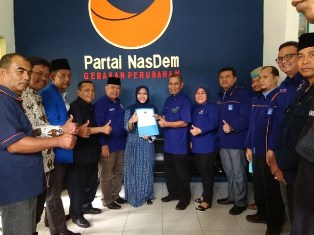 Instiawati Daftar Cawagubri di Nasdem