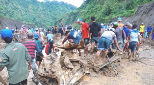 7 Penambang Pasir Kawasan Gunung Kelud Tertimbun Longsor 4 Tewas