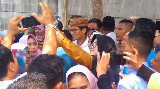 Sandiaga Uno Kunjungi Pesantren Al Adzkar, Tangerang Selatan