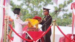 Upacara Penurunan Bendera HUT RI Ke-74 2019 Sempurna